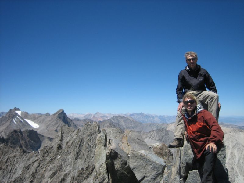 2007-08-12 Middle Palisade (44) two on summit